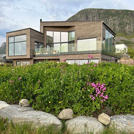 Beach Front Appartments In Design Eco-Villa Ulsteinvik Exterior foto
